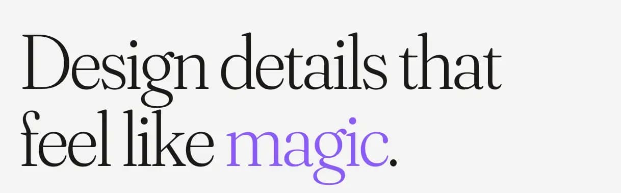 Design Spells