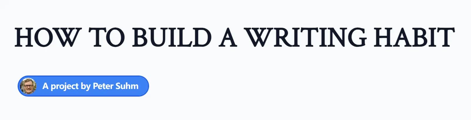 how-to-build-writing-habit